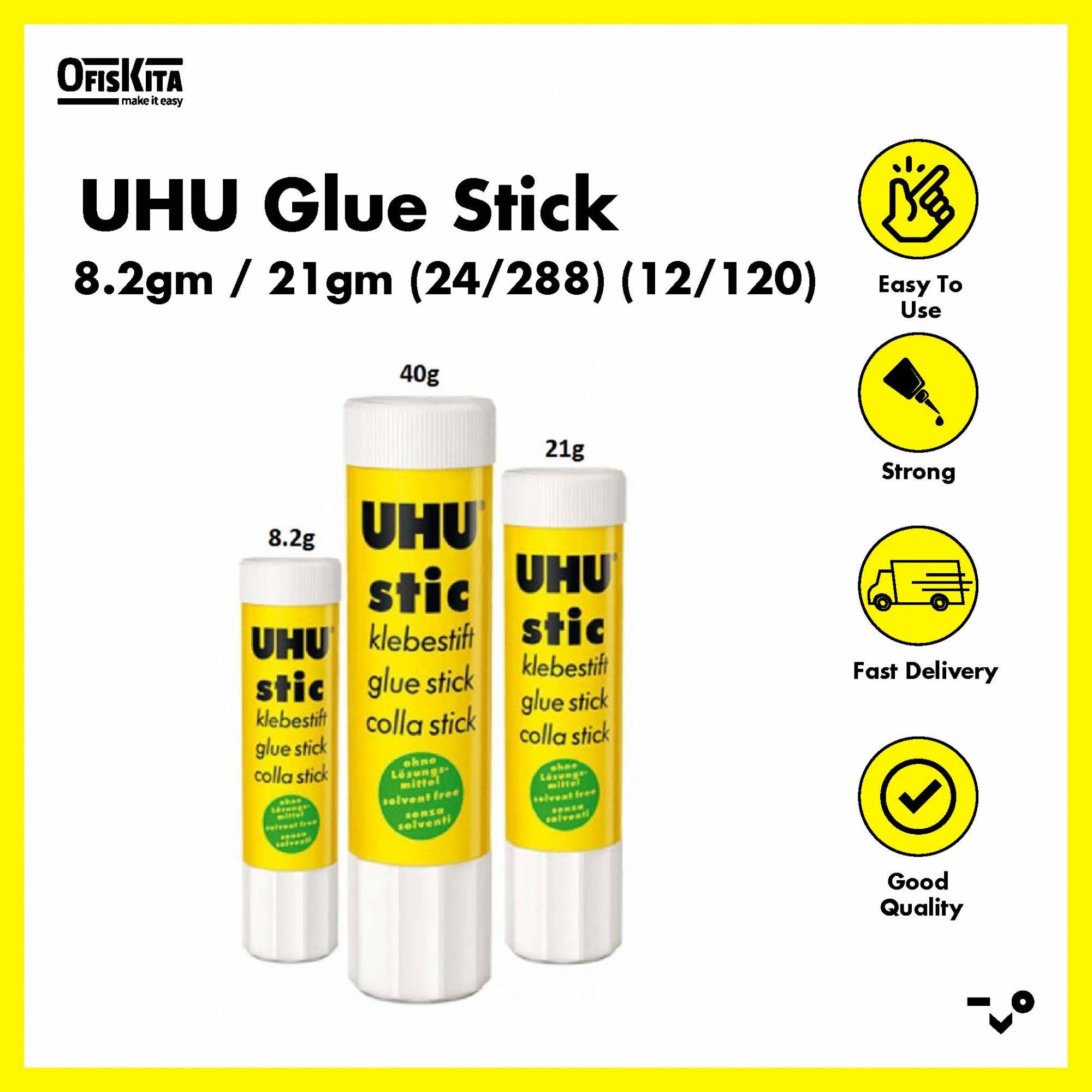 Ofiskita UHU Glue Stick 8.2gm / 21gm (24/288) (12/120)
